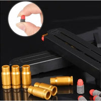 Glock Realistic Shell Ejection Gun | Soft & Warm Bullets With Silencer