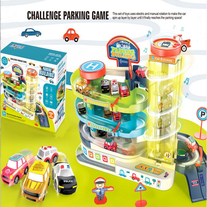 Parking Building Challenge Parking Game | Parking Toy For Kids