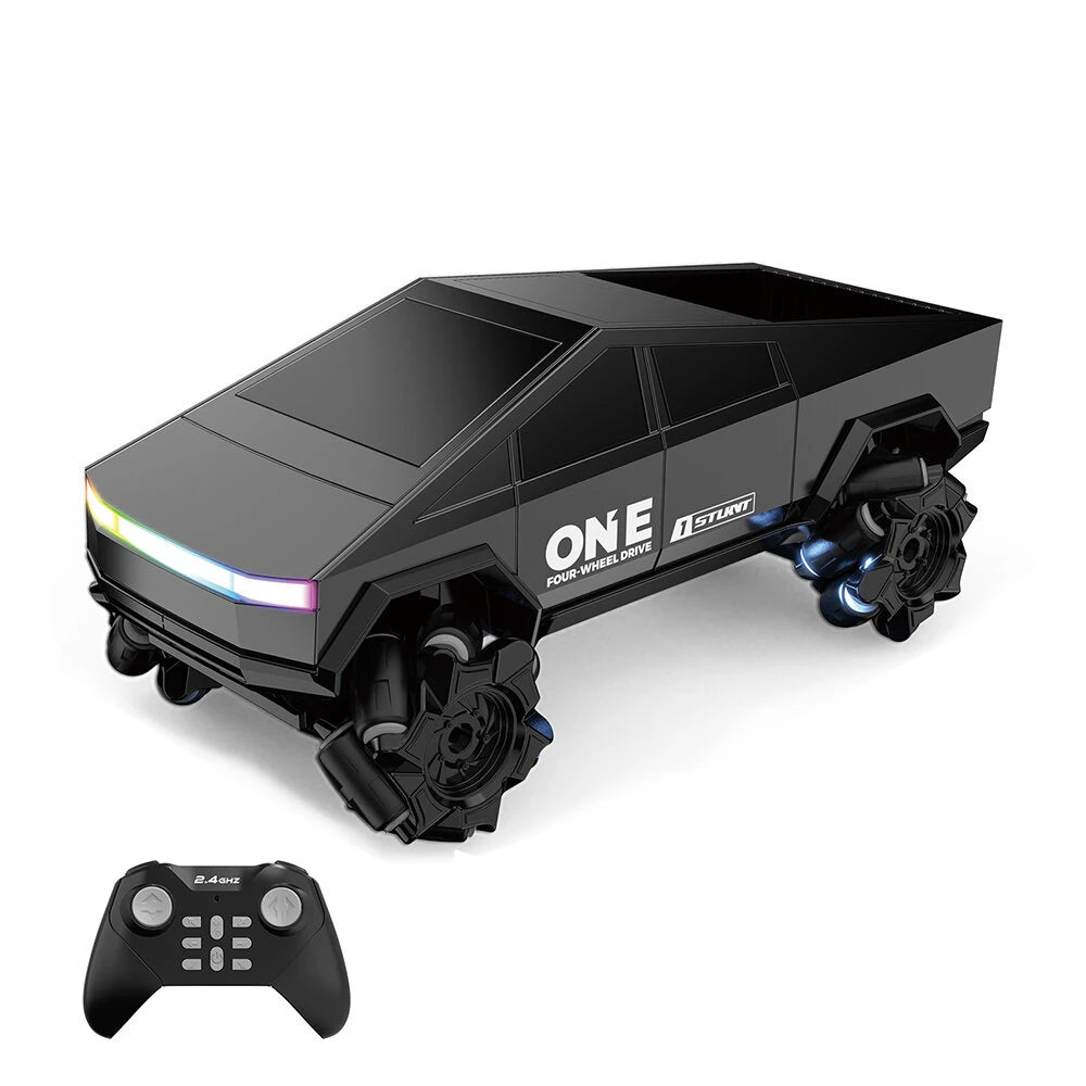 RC Cybertruck Style Stunt Car | Tesla Hand Gesture/Remote Control Drift Car