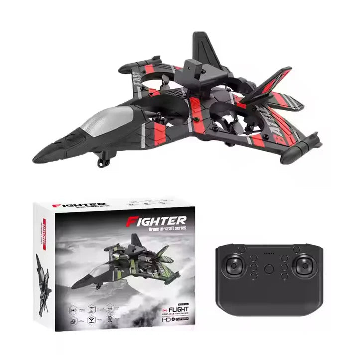 Remote Control Aircraft Drone Jet With Lightning Effect & Rechargeable Batteries