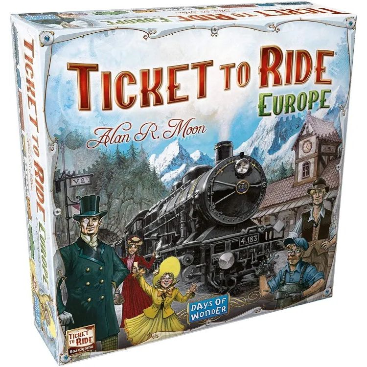 Ticket To Ride Europe | Board games For Kids