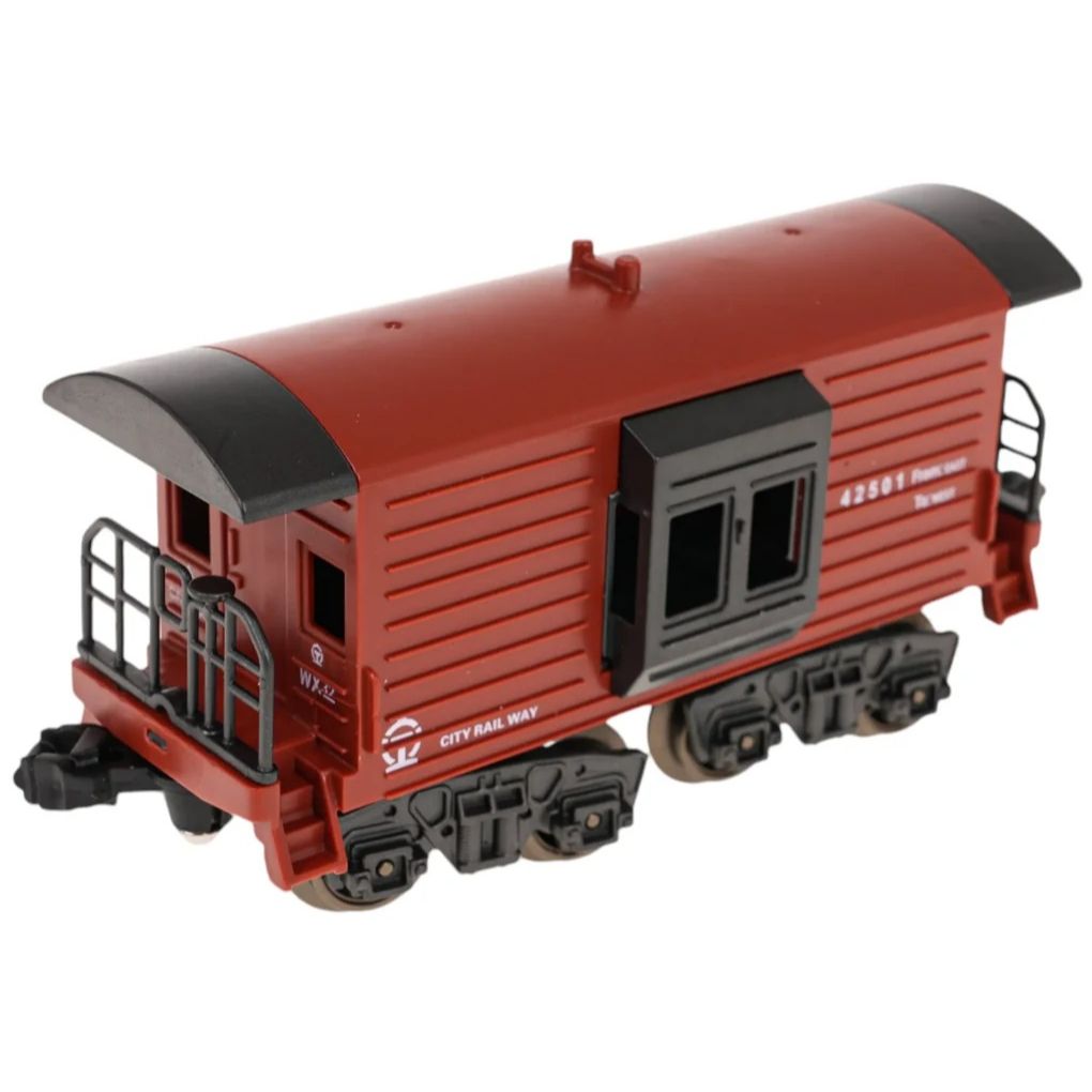 DIY Alloy RC Train Playset with Vintage Railway Track Set