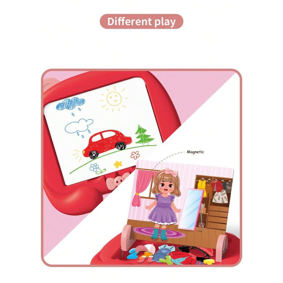 Artist My First Drawing Board | 3in1 Creative Fun With 14 Pcs Accessories