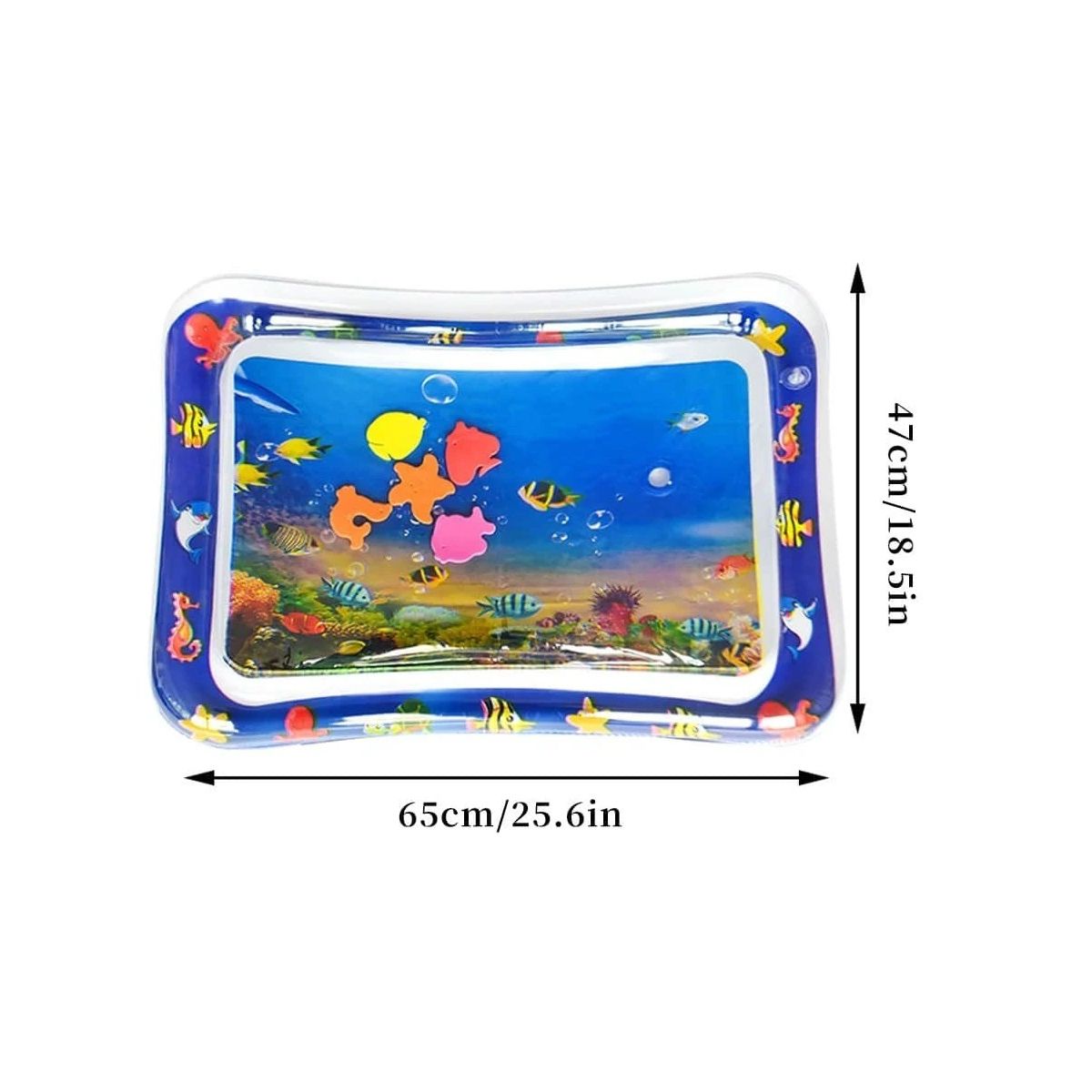 Tropical Fish Inflatable PVC Baby Water Play Mat | Water Mat Toy Kids