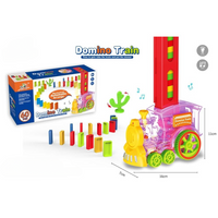 Domino Train Mechanical Automatic Arrange | Domino Toy With Train