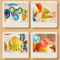 8-in-1 Space Busy Cube Toy with Interactive Activities