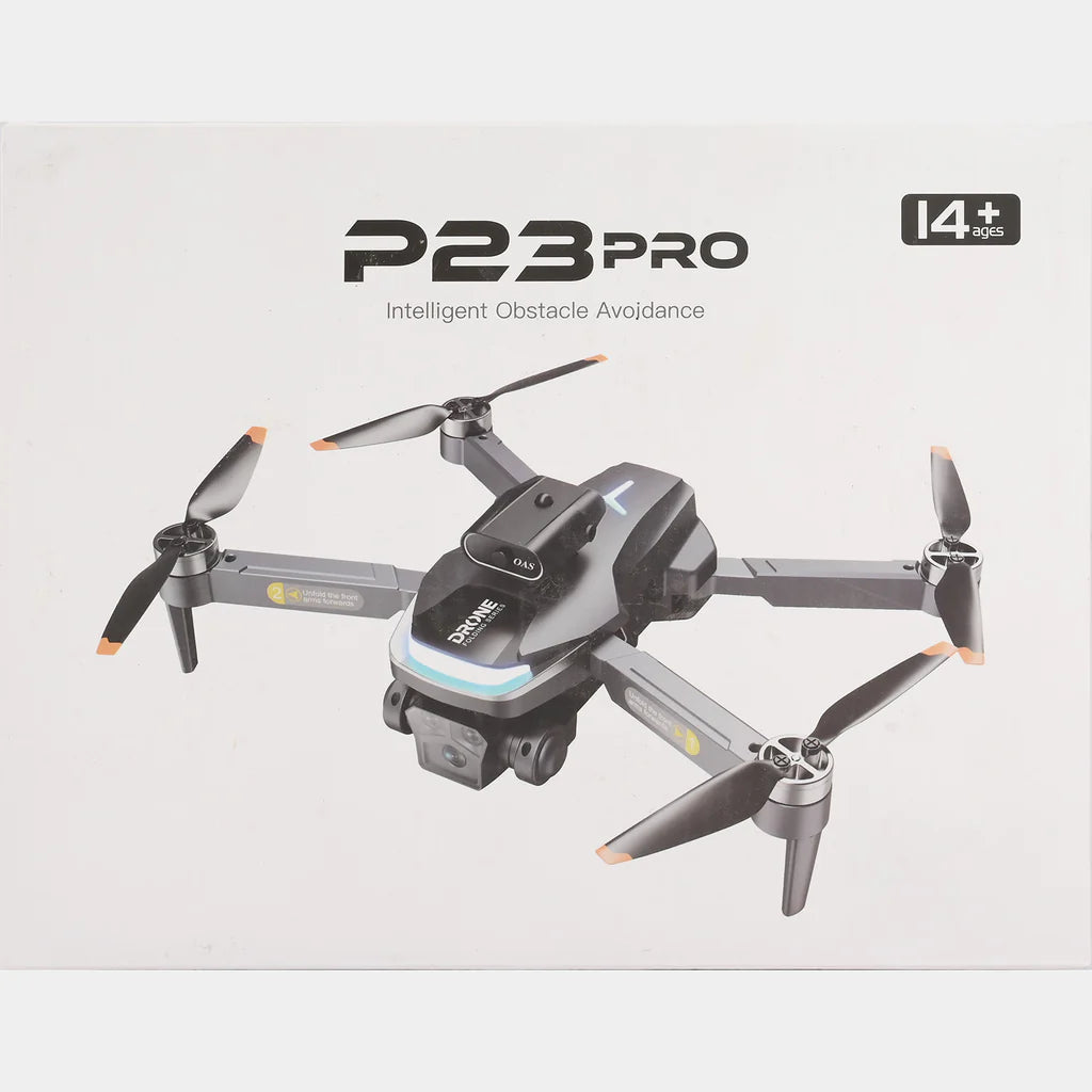 P23 Pro 2.4GHz Quadcopter Drone With Dual 4K & HD Cameras | Foldable Design & Complete Accessories Kit