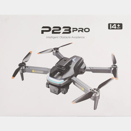 P23 Pro 2.4GHz Quadcopter Drone With Dual 4K & HD Cameras | Foldable Design & Complete Accessories Kit