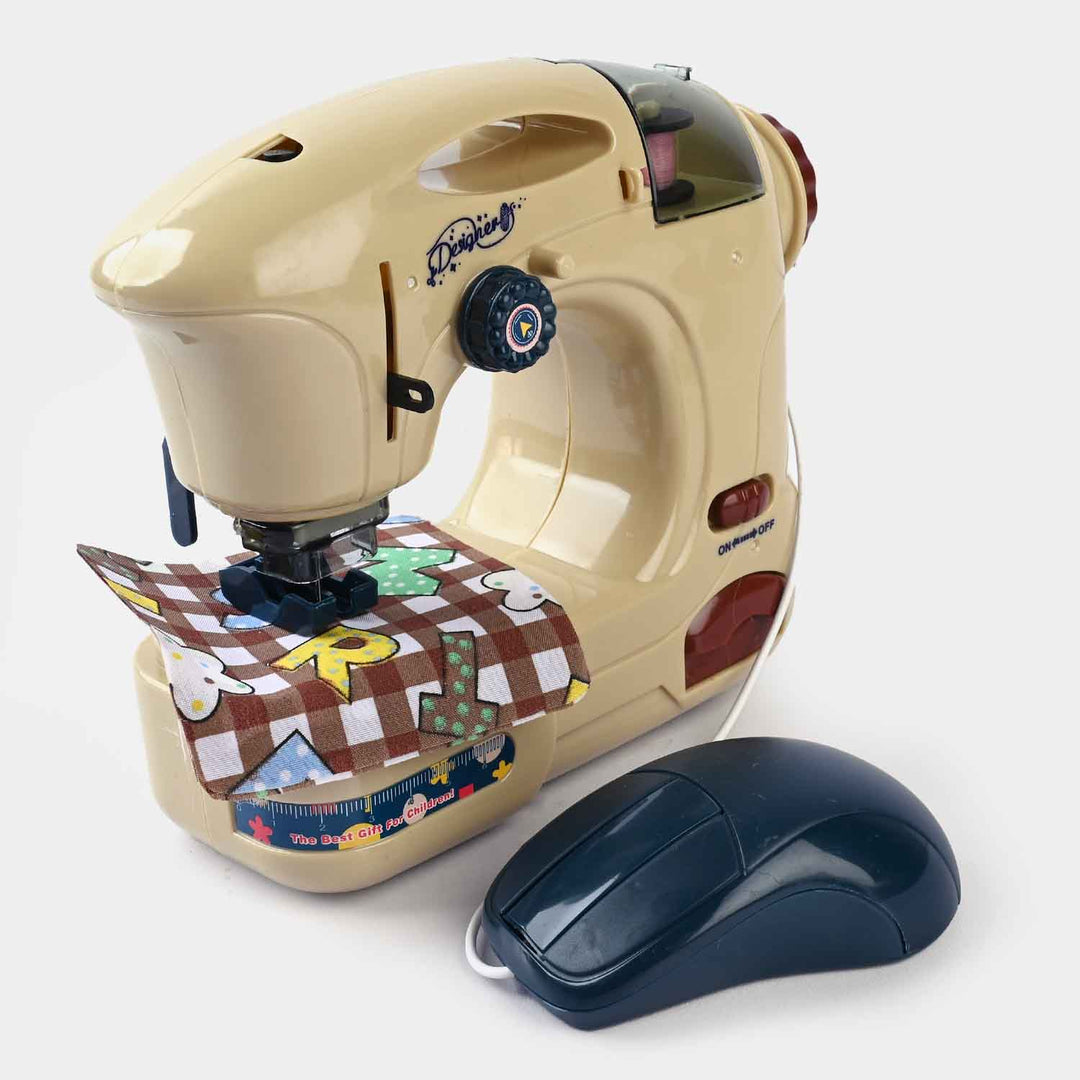 Mini Sewing & Stitching Machine with Lighting Effects For Kids
