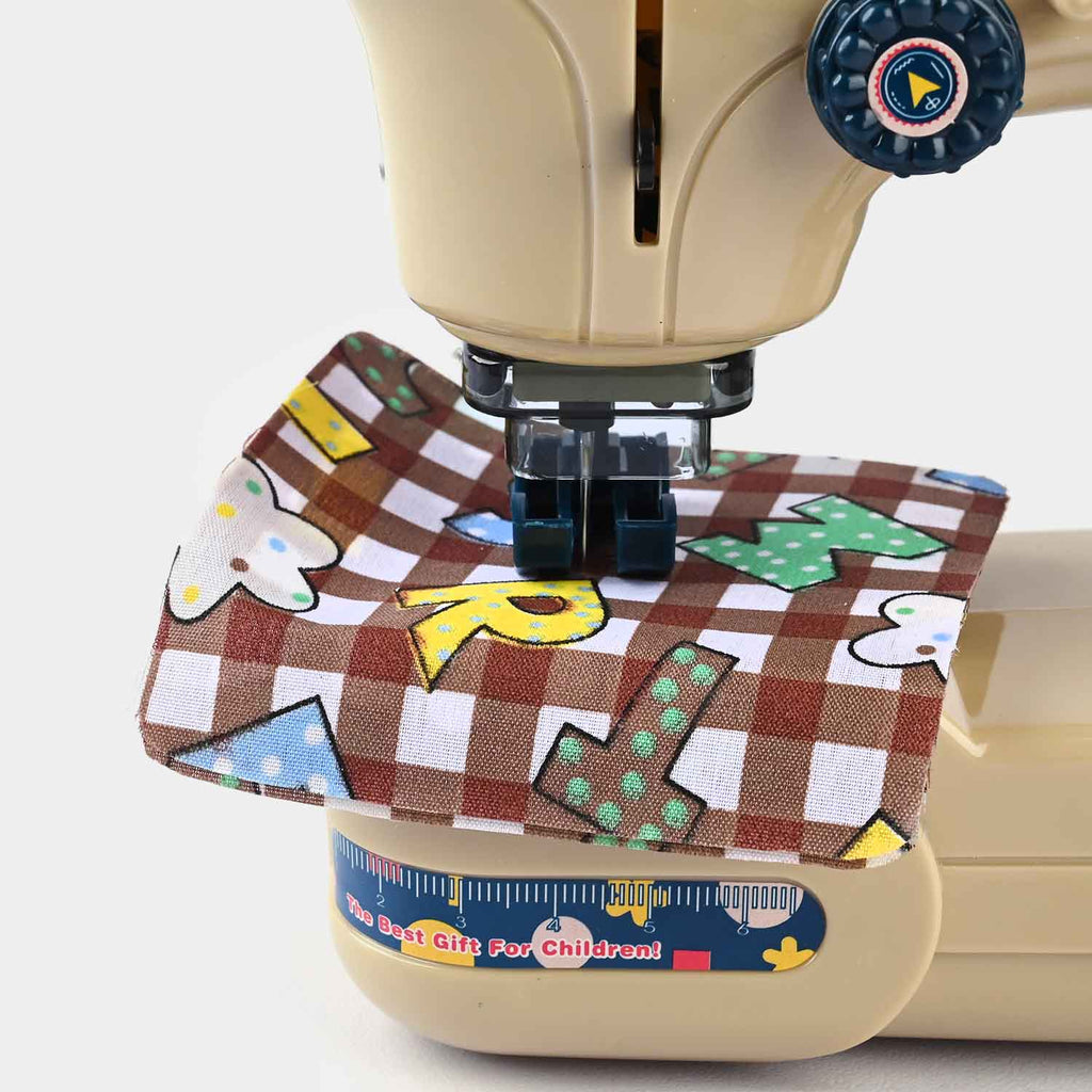 Mini Sewing & Stitching Machine with Lighting Effects For Kids