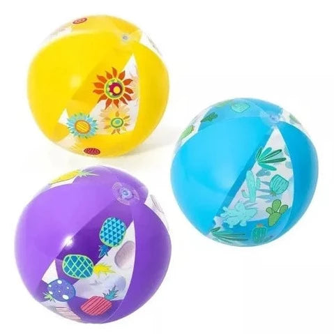BESTWAY Designs Printed Beach Ball For Kids 20in