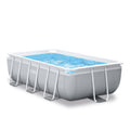 INTEX Above Ground Rectangular Pool With W-Filter Pump 9ft 10in x 5ft 9in x 2ft 7in