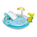 INTEX Gator Fun Pool For Kids 6ft 7in x 5ft 7in x 2ft 9in (5.5in Depth)