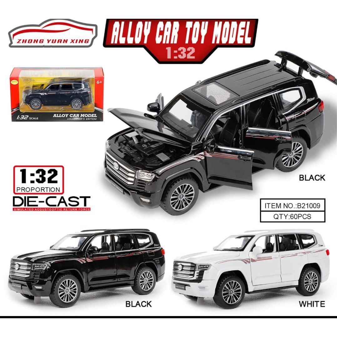 Alloy Die-Cast Land Cruiser Model – 1:32 Scale 