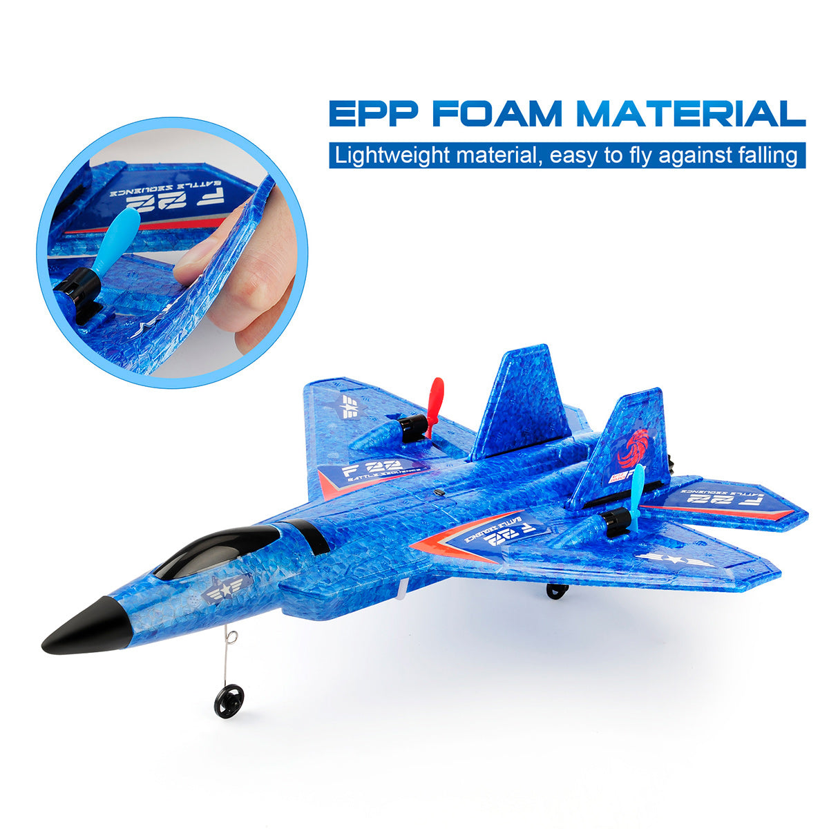 F22 Remote Control Fighter Jet for Kids The Toy Factory