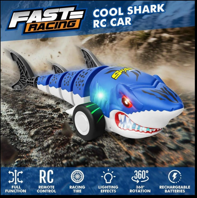 Tego Toys RC Shark Drift Car with LED Lights & Music