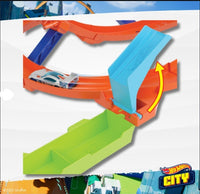 Hot Wheels 360° Loop Stunt Track Set with Launcher