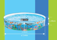 INTEX Oral Reef Snapset Paddling Pool For Children
