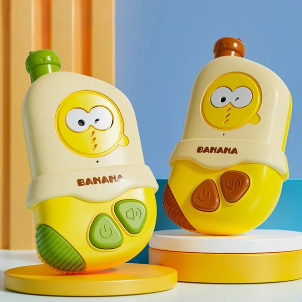 Cute Banana Shaped Walkie Talkie Perfect for Fun Communication