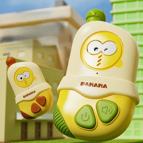 Cute Banana Shaped Walkie Talkie Perfect for Fun Communication