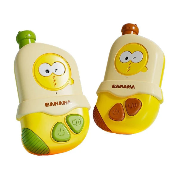 Cute Banana Shaped Walkie Talkie Perfect for Fun Communication