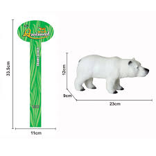 Stuffed Polar Bear For Kids With Sound Activation