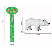Stuffed Polar Bear For Kids With Sound Activation