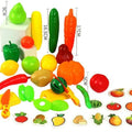Fruit Cutting &amp; Sorting Play Set with Basket 🍎🔪