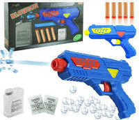 Blow Gun Toy 2 in 1 Water Balls and Soft Bullets Blowing Gun Toy