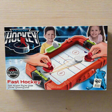 Compact Tabletop Ice Hockey Board Game