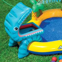 INTEX Dino Play Pool For Children 8ft 2in X 6ft 3in X 3ft 7in (1ft Depth)