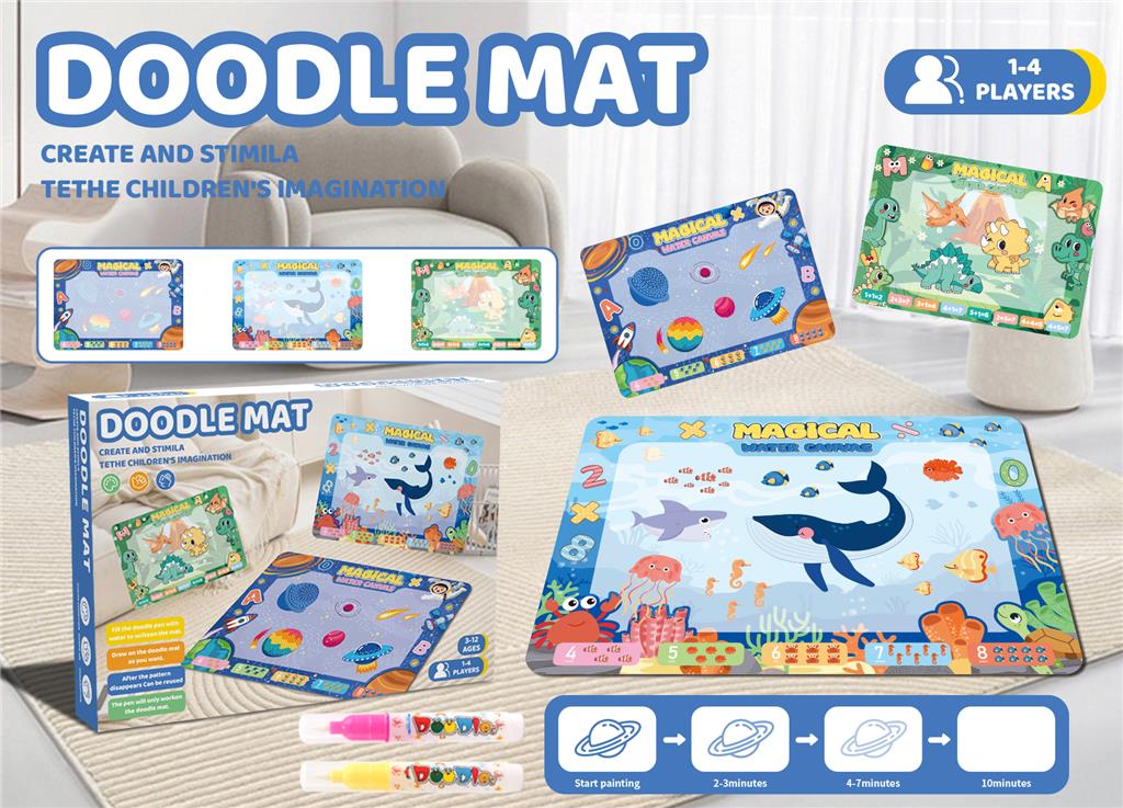 Water Painting Doodle Mat for Kids