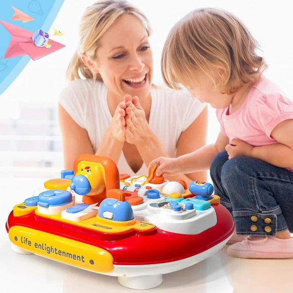 Interactive Baby Activity Musical Learning Table With Lights & Sounds