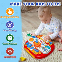 Interactive Baby Activity Musical Learning Table With Lights & Sounds