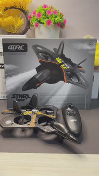 4DRC Remote Control Aircraft Drone Jet With Rechargeable Batteries & Lighting Effects