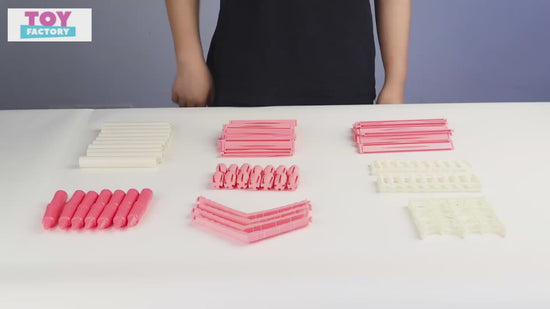 9 Rooms Princess Doll House | 3 Story DIY Play Set for Kids