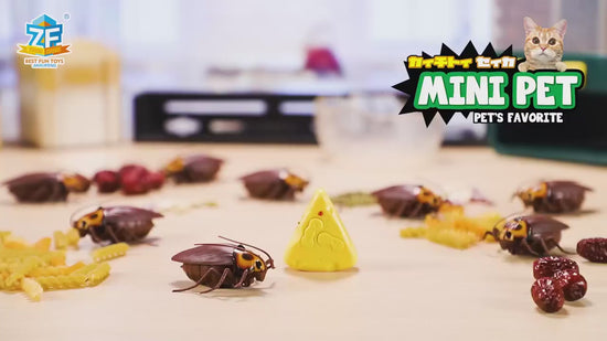 Remote Control Realistic Cockroach | 360 Rotating Creepy RC Cockroach