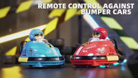 Go Kart RC Battle Bumper Car Set With Rotating Motion,Rechargable 2.4Ghz Remote Control & Ejecting Figure
