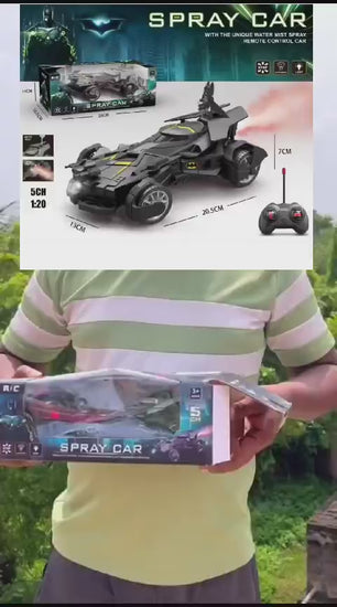 Batman Themed Car | RC Spray Batmobile 