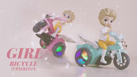 DIDAI | Girl Bicycle with Lightning Wheels | Toy Car