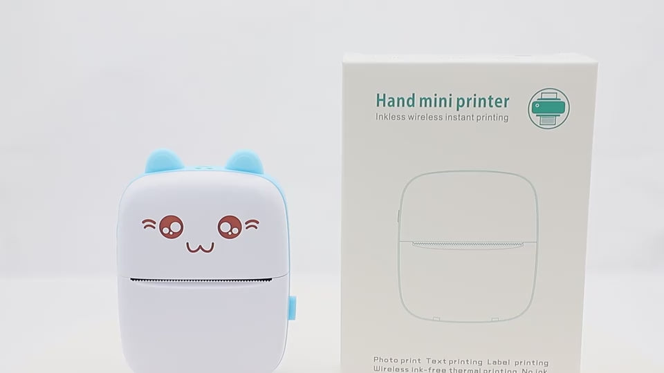 Portable Thermal Mini Photo Printer | Mini Handy Printer