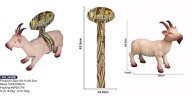 Farm Animal Goat Figure Toy for Kids