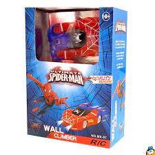 Remote Control SpiderMan 3D World Wall Climber Car