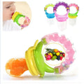 Baby Fruit Pacifier with Ring Shape Rattle