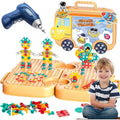 DIY 3D Screw Puzzle Box Briefcase With Electric Drill,Screw-Driver & 200+ Puzzle Pieces