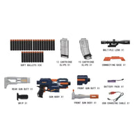 Fever Shoot Electric Soft Bullet Gun with 30 Darts
