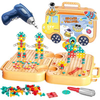 DIY 3D Screw Puzzle Box with Electric Drill