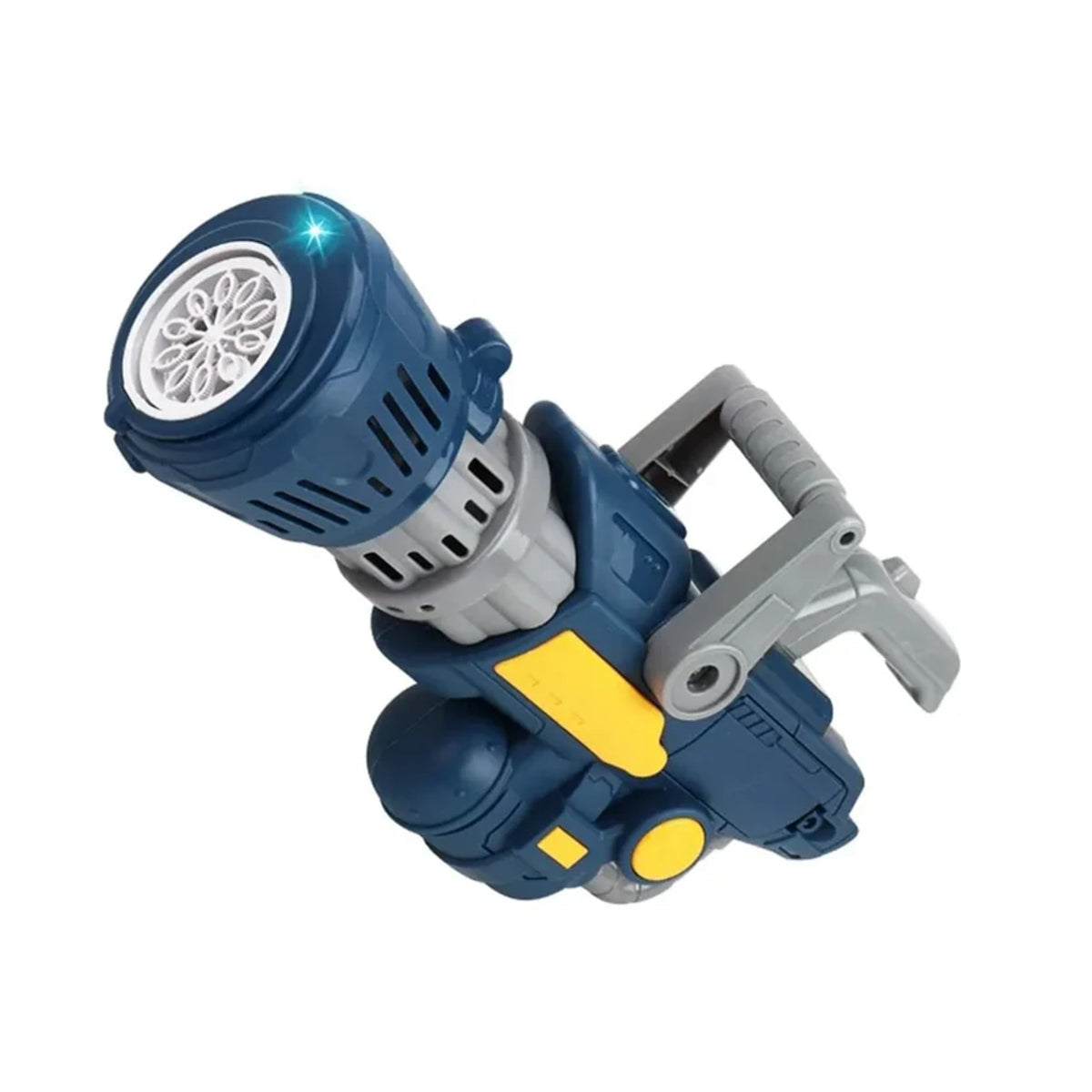 8-Hole Automatic Bubble Gatling Gun with Fan Blower
