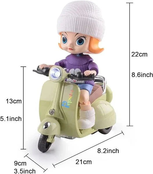 Tricycle Toy with 3D Lights