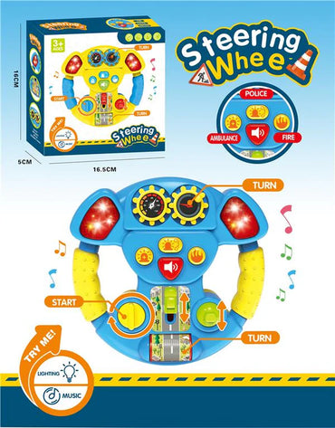 Interactive Musical Steering Wheel for Kids